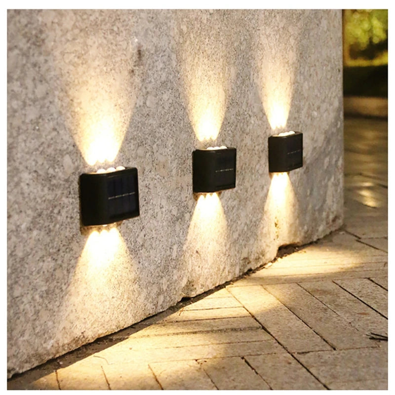 Outdoor Solar LED Wall Light - Vita Luce