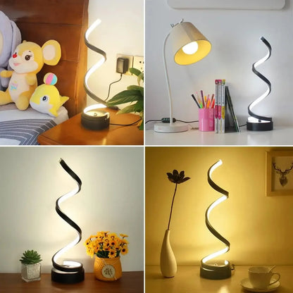 Signature Spiral LED Table Lamp