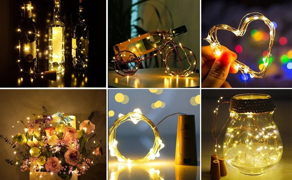 LED Wine Cork String Light - Vita Luce