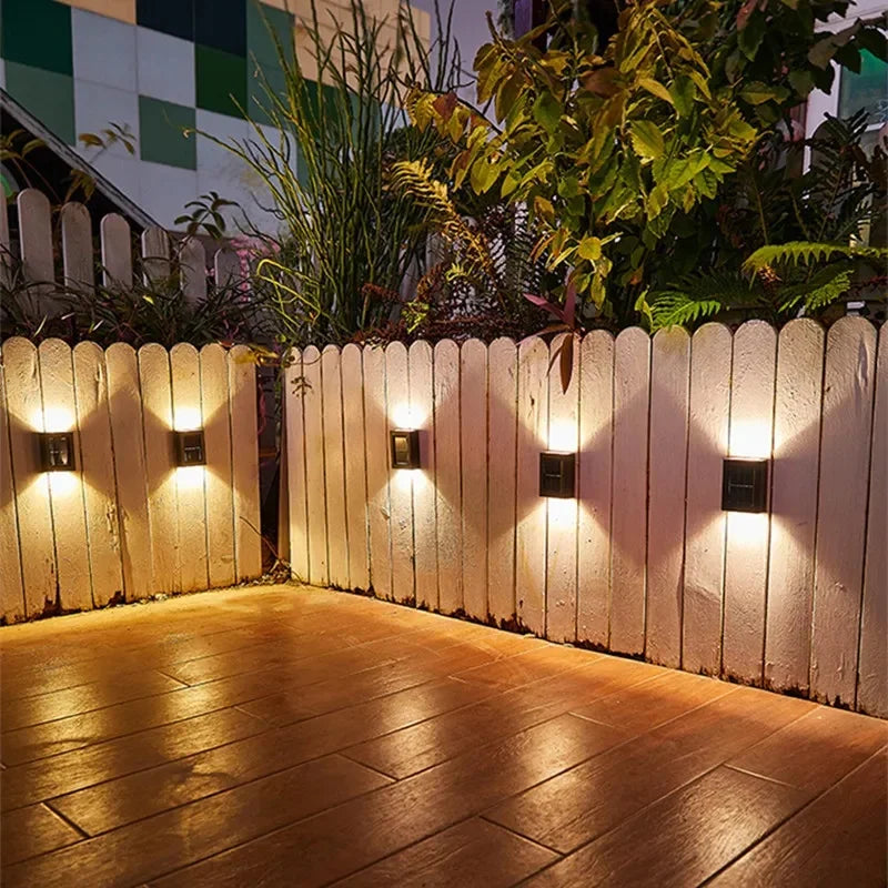 Outdoor Solar LED Wall Light - Vita Luce