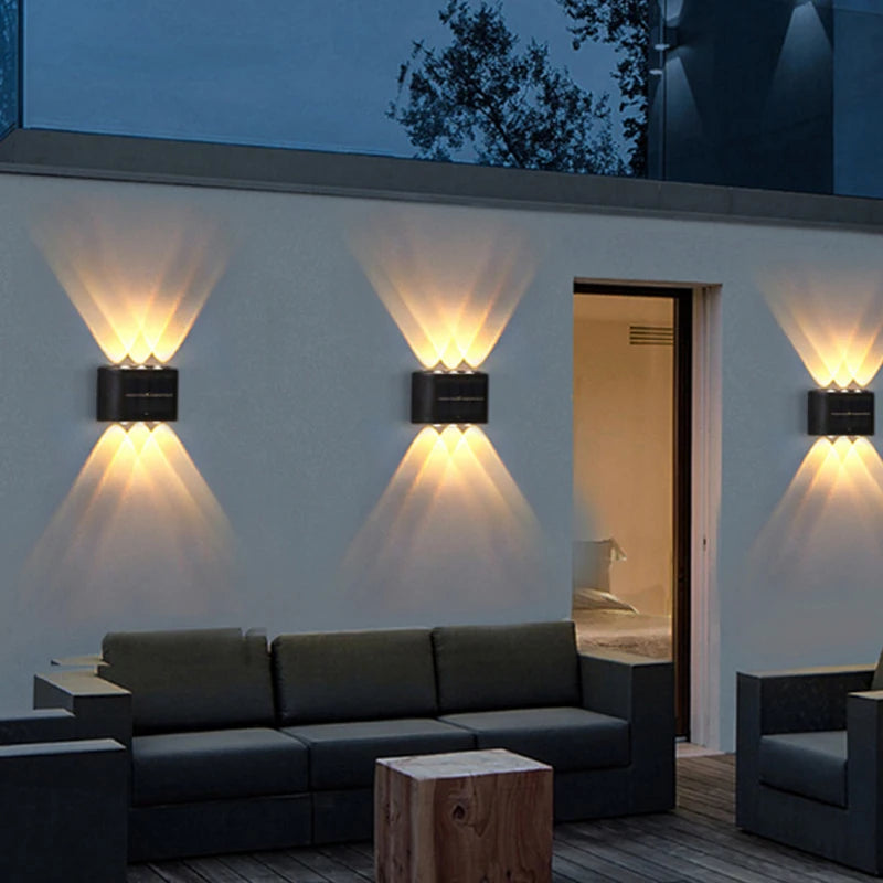 Outdoor Solar LED Wall Light - Vita Luce