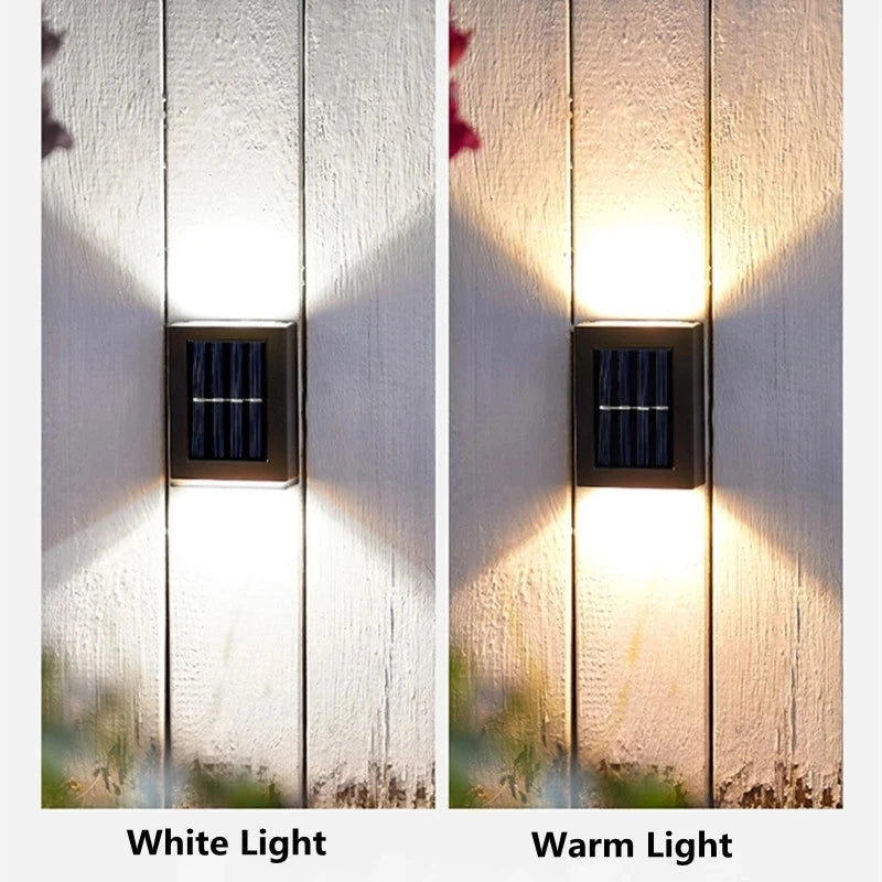 Outdoor Solar LED Wall Light - Vita Luce