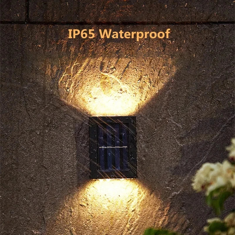 Outdoor Solar LED Wall Light - Vita Luce