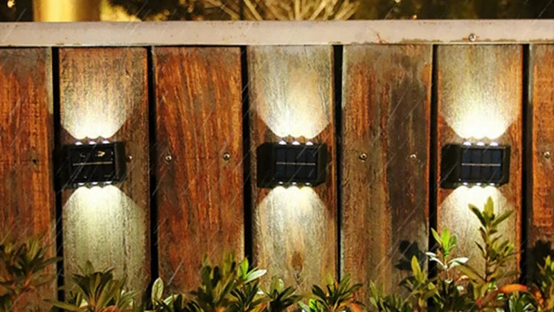 Outdoor Solar LED Wall Light - Vita Luce