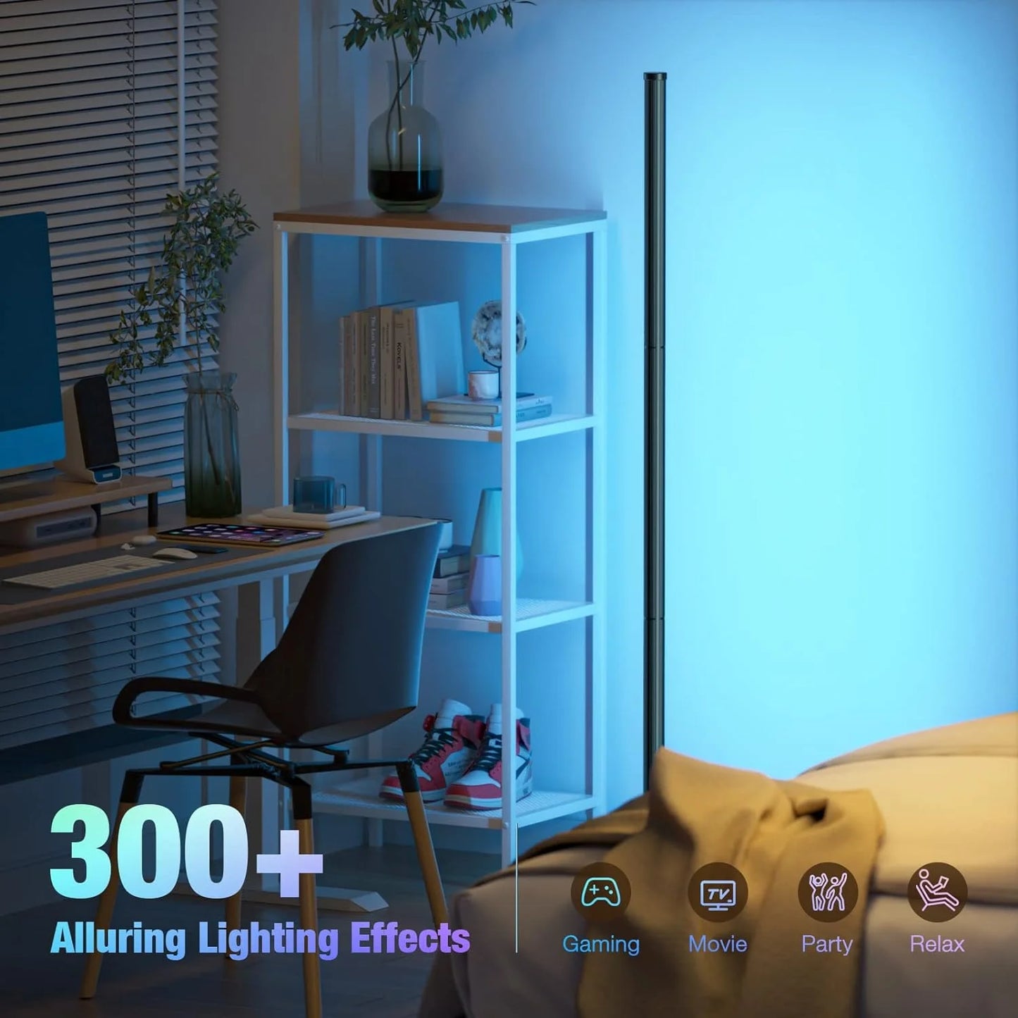 Smart Floor Lamp With Music Sync - Vita Luce