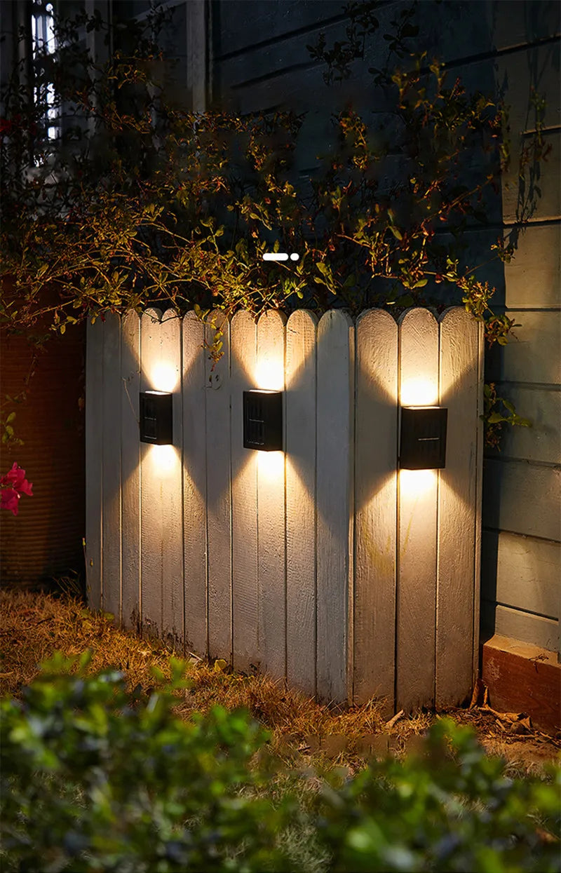 Outdoor Solar LED Wall Light - Vita Luce